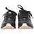 2.55 Sneakers low-top Chanel CC in pelle di vitello nera Nero - vista 4