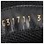 2.55 Sneakers low-top Chanel CC in pelle di vitello nera Nero - vista 8