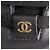 2.55 Sneakers low-top Chanel CC in pelle di vitello nera Nero - vista 9