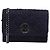 Borsa a tracolla in tweed Tory Burch in lana blu navy