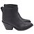 Stivaletti Western Donna in pelle nera Acne Studios Nero