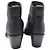 Stivaletti Western Donna in pelle nera Acne Studios Nero - vista 5