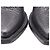 Stivaletti Western Donna in pelle nera Acne Studios Nero - vista 9