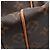 Borsa Tote Louis Vuitton Totally MM Monogram Marrone - vista 8