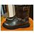 Prada Botas Biker Engineer Cuero Marrón Talla 35 Castaño - vista 5