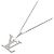 Collana con pendente Louis Vuitton in diamante Argento