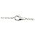 Collana con pendente Louis Vuitton in diamante Argento - vista 4