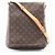 Borsa a tracolla Louis Vuitton Musette Monogram Marrone