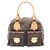 Borsa Louis Vuitton Manhattan PM Monogram Marrone