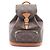 Zaino/Borsa Mini Montsouris Louis Vuitton Marrone