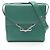 Bottega Veneta Borsa a Spalla The Clip Verde