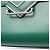 Bottega Veneta Borsa a Spalla The Clip Verde - vista 9