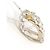 Autre Marque Collana con pendente in oro bianco 18K D'oro - vista 2