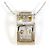 Autre Marque Collana con pendente in oro bianco 18K D'oro - vista 3