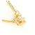 Autre Marque Collana in oro giallo 18K con diamante D'oro - vista 2