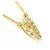 Autre Marque Collana in oro giallo 18K con diamante D'oro - vista 2