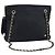 Bally Vintage gestepptes Leder mit Kette Marineblau