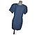 Vestido Acne Studios efeito denim em Tencel Azul
