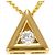 Autre Marque Collana in oro giallo 18K con diamante D'oro