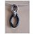 Autre Marque Collana con Pendente Doppio Anello in Ceramica Nera e Diamanti Nero Argento - vista 4