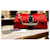 Dior Hardcore Trotter Borsa Saddle Extra Mini Cristalli Rosso Nero Silver hardware  - vista 7