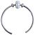 Swarovski Bracciale Rigido Cristalli Pavé Argento Metallico