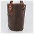 Céline Celine Vintage Macadam Canvas and Leather Marrone - vista 3