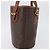 Céline Celine Vintage Macadam Canvas and Leather Marrone - vista 4