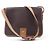 Céline Celine Triomphe Monogram Canvas Schultertasche Braun Monogramm