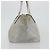 Borsa GUCCI GG Canvas Sherry Line Silver Gray 131228 Auth 181162 Marrone Argento - vista 4