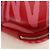 CHANEL Borsa a Spalla Pouch con Catena in Pelle Rossa Argento CC Auth BA12817SAM Rosso - vista 11