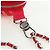 CHANEL Borsa a Spalla Pouch con Catena in Pelle Rossa Argento CC Auth BA12817SAM Rosso - vista 14