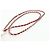 CHANEL Borsa a Spalla Pouch con Catena in Pelle Rossa Argento CC Auth BA12817SAM Rosso - vista 15
