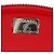 CHANEL Borsa a Spalla Pouch con Catena in Pelle Rossa Argento CC Auth BA12817SAM Rosso - vista 19