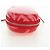 CHANEL Borsa a Spalla Pouch con Catena in Pelle Rossa Argento CC Auth BA12817SAM Rosso - vista 4