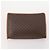 Céline Clutch CELINE Macadam Canvas PVC Pelle 3 Set Marrone Auth 180239 - vista 3