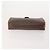 Céline Clutch CELINE Macadam Canvas PVC Pelle 3 Set Marrone Auth 180239 - vista 6