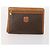 Céline Clutch CELINE Macadam Canvas PVC Pelle 3 Set Marrone Auth 180239 - vista 8