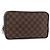 LOUIS VUITTON Damier Ebene Trousse Toilette 25 Clutch Bag N47624 LV Auth BA12764