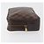 LOUIS VUITTON Damier Ebene Trousse Toilette 25 Clutch Bag N47624 LV Auth BA12764 - vista 4