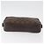 LOUIS VUITTON Damier Ebene Trousse Toilette 25 Clutch Bag N47624 LV Auth BA12764 - vista 6