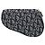Pochette Saddle Christian Dior Trotter Canvas Navy Gold Auth 181372A D'oro Blu navy - vista 3
