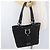 Salvatore Ferragamo Gancini Tote Bag Canvas Schwarz Silber Auth BA12719 - Ansicht 23