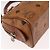 Borsa Mini Boston MCM Logogram Vicetos in PVC 2way Marrone Oro Auth 179932 D'oro - vista 12