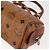 Borsa Mini Boston MCM Logogram Vicetos in PVC 2way Marrone Oro Auth 179932 D'oro - vista 15