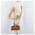 Borsa Mini Boston MCM Logogram Vicetos in PVC 2way Marrone Oro Auth 179932 D'oro - vista 22
