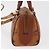 Borsa Mini Boston MCM Logogram Vicetos in PVC 2way Marrone Oro Auth 179932 D'oro - vista 4