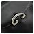 Borsa a tracolla GUCCI in pelle nera con dettagli argento Auth 180462 Nero - vista 14