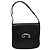 Borsa a tracolla GUCCI in pelle nera con dettagli argento Auth 180462 Nero - vista 2