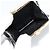 Borsa a tracolla GUCCI in pelle nera con dettagli argento Auth 180462 Nero - vista 25